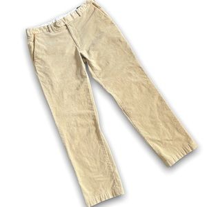 Polo Ralph Lauren Tan Corduroy Fine Tailored Pants